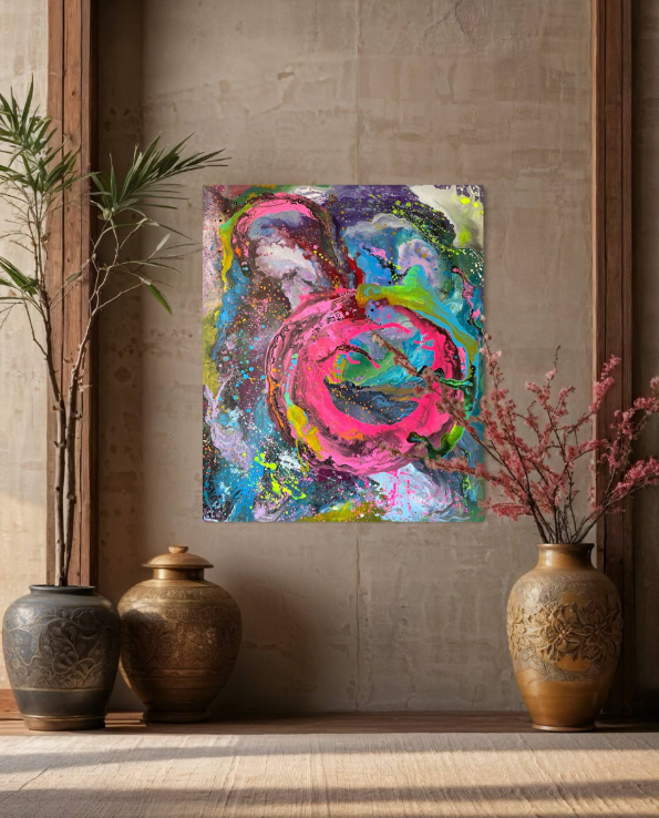 The Colourful Swirl Of Joy