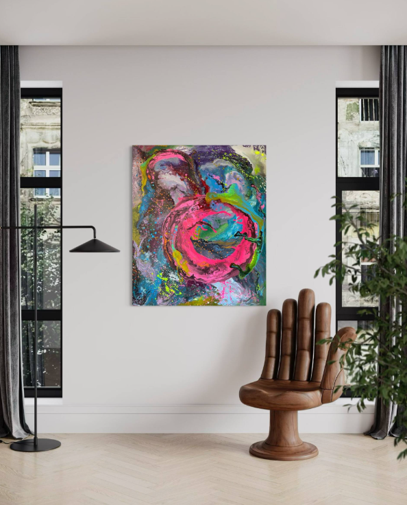 The Colourful Swirl Of Joy