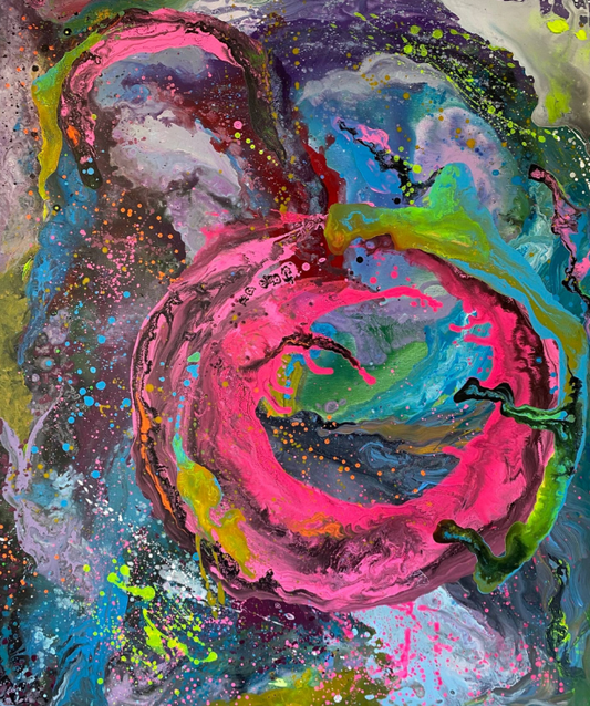 The Colourful Swirl Of Joy
