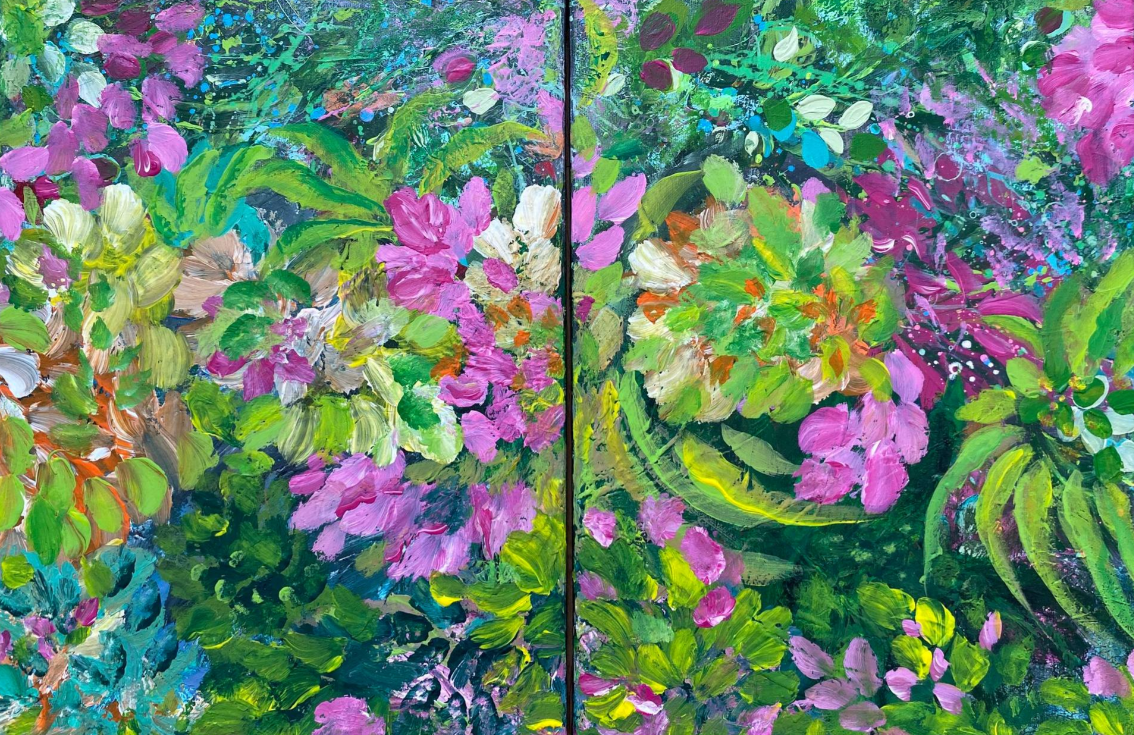 “Rebirth” Diptych