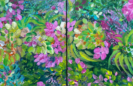 “Rebirth” Diptych